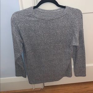 Plain grey comfy long sleeve